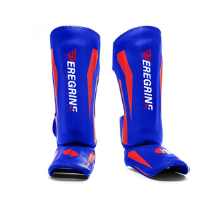 แผ่นป้องกันหน้าแข้ง MMA แบบพรีเมี่ยมแผ่นปกป้องเท้าทำจากหนัง Mayahide - Product Image 3