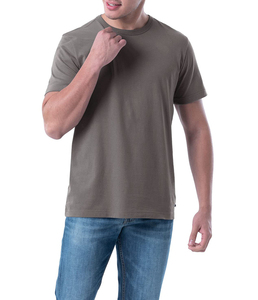 Camiseta Casual de Cuello en V para Hombre, 100% Algodón, Color Sólido, Transpirable y de Secado Rápido, Corte Holgado, la Mejor Calidad, Elegante - Product Image 1