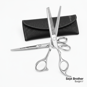 Tijeras Profesionales de Peluquería para Cortar el Cabello, Tijeras de Salón de Acero Inoxidable con Mango Ergonómico, Sept Brother Surgical - Product Image 4
