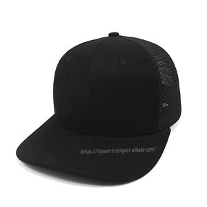 Sombreros de camionero de moda de alta calidad Sombreros de malla de camionero en blanco Cierre ajustable de 6 paneles en fabricantes de sombreros de Vietnam - Product Image 1