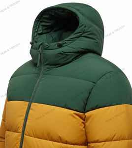 Veste matelassée d'hiver pour homme, chaude, imperméable, coupe-vent, respirante, à capuche, conçue pour un confort quotidien - Product Image 4