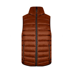 Confortable hommes doudoune gilet haute exigence vente chaude top tendance prix pas cher matériau souple conception Anti-rétrécissement veste d'hiver - Product Image 1