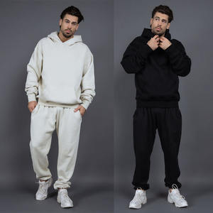 Survêtement pour homme 2 pièces survêtement à capuche ensembles jogging décontracté costumes athlétiques survêtement pour homme ensembles de survêtement pantalon de survêtement à capuche - Product Image 1
