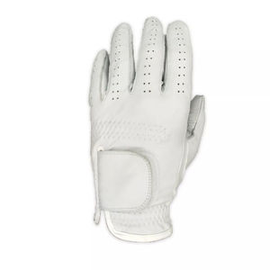 Guantes de Golf para mujer de alta calidad, blanco, rosa, 1 pieza, guante de mano izquierda de cuero PU, comodidad transpirable, agarre antideslizante, piel de oveja - Product Image 5