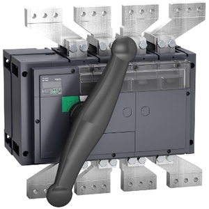 Per SCHNEIDER ELECTRIC 31367 Sezionatore Rotativo Compatto INV2000 Nero 2000 A con Interruzione Visibile Versione Standard - Product Image 1