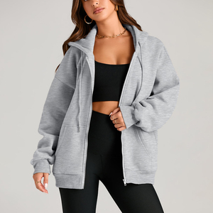 Sweats à capuche décontractés pour femmes Pull oversize à manches longues Vente en gros Meilleur prix Sweats à capuche de haute qualité à épaules tombantes pour femmes - Product Image 2