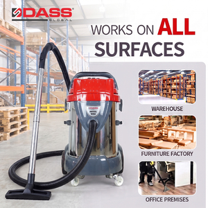 Industrial Electric Manual Wet & Dry Vacuum Cleaner 4.8kW 75L Stainless Steel 220-240V Carpet <b>Upholstery</b> <b>Cleaning</b> OEM Custom New - Product Image 3