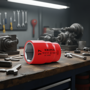 Knipex Industrial Grade 1/2'' Hexagon Socket for Hexagonal Screws with Internal <b>Square</b> Product Category Hex <b>Keys</b> - Product Image 2