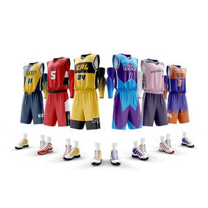 Camisetas reversibles de baloncesto por sublimación personalizadas OEM uniformes de baloncesto sublimados personalizados uniforme de alta calidad - Product Image 2