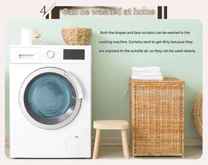 2025 Modern Trends Luxury Hotel <b>Curtains</b> & Valances 100% Polyester Best Quality Reasonable Price - Product Image 6