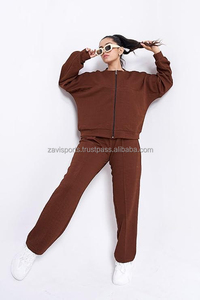 Survêtements de sport personnalisés de haute qualité 2025 pour femmes, nouveaux survêtements élégants avec logo personnalisé, survêtements professionnels pour femmes à fermeture éclair bon marché - Product Image 5