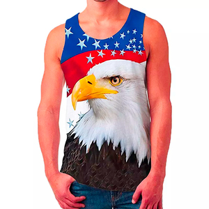 เสื้อกล้าม Stringer ทรงสปอร์ตสำหรับใส่วิ่ง,เสื้อกล้ามทำจากผ้าฝ้ายแห้งเร็วใช้ออกกำลังกายในยิมกระชับกล้ามเนื้อปรับแต่งได้ปี3D - Product Image 2