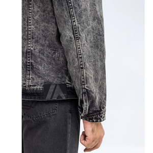 Chaqueta Vaquera de Invierno para Hombre, Diseño Moderno, Alta Calidad, Ecológica, Personalizada con Logotipo Frontal, Poliéster y Algodón - Product Image 6