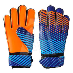 ¡Guantes de portero de cuero transpirable personalizables 2024 personalizables a la venta! - Product Image 1