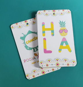 Tùy Chỉnh Đáng Yêu Logo Thương Hiệu Tráng Giấy Giá <span class=keywords><strong>Tag</strong></span> Với Chuỗi Đu <span class=keywords><strong>Tag</strong></span> Cho Bé Trẻ Em Quần Áo Giày Đồ Chơi - Product Image 5