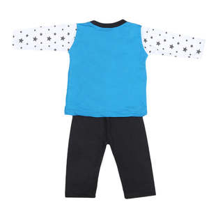 Traje de 2 Piezas de Manga Larga para Niños - Azul - Product Image 6