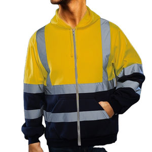 Personalizado 2025 Nueva ropa informal estilo Hip Hop Sudadera con capucha capa de cremallera diagonal chaqueta con capucha abrigo negro cremallera completa sudaderas con capucha para hombres - Product Image 1