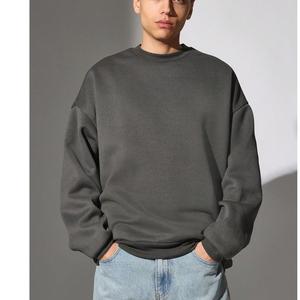 Vente chaude sweat à manches longues couleur unie décontracté hommes sweats personnalisés quantité minimale de commande orienté vers l'exportation sweat-shirt pour hommes de BD - Product Image 4