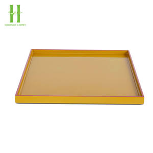 Plateau de service en laque, produit phare, avec un artisanat de qualité supérieure, meubles pour la décoration de la cuisine, fabrication artisanale au Vietnam - Product Image 4