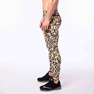 Leggings de gymnastique pour hommes de haute qualité nouveau Style mode bas-collants avec Logo personnalisé Fitness Sport Leggings hommes collants leggings - Product Image 2