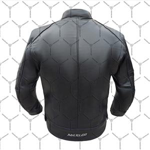 Veste de moto en cuir pour femmes | Veste de motard élégante approuvée CE | Veste d'équitation durable pour le confort - Product Image 4