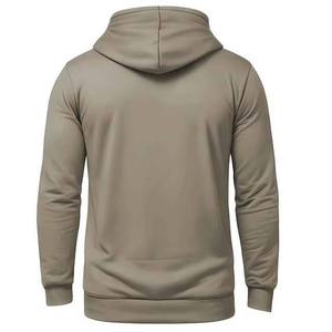 Men's Casual Hoodie Lightweight Long Sleeve <b>Plain</b> <b>Sweatshirt</b> Comfort Breathable Cotton Polyester Fabric Hoodie With Pocket - Product Image 5