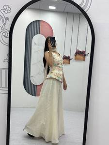 ขายส่งเสื้อผ้าทอเนื้อผ้าเนียนละเอียดแบบ Palazzo สำหรับงานแต่งงานและงานปาร์ตี้ ราคาประหยัด - Product Image 2