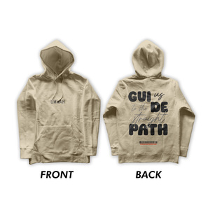 Édition limitée, sweat-shirt 100% coton « Guidez-nous vers le chemin droit », tissu tricoté, impression sérigraphique, technique de broderie - Product Image 2