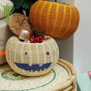 Panier musical citrouille pour enfants décoration maison made in Vietnam prix de gros - Product Image 5