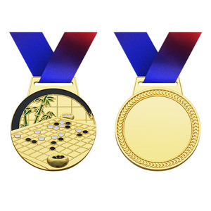 Trofeos y Medallas Deportivas Personalizadas de Aleación de Zinc - Fútbol, Baloncesto, Ajedrez, Senderismo - Acabado de Esmalte Cocido - Product Image 5