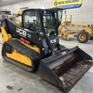 JCB 300T Mini Minicargadora ISO/H Controles Asiento de paseo en aire de 2 velocidades Bomba de caja de cambios de cojinete de motor de carga nominal de 1 tonelada-Producto usado - Product Image 4