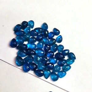 1464 Uds apatita de neón Natural 5x3 6x4 7x5 8x6mm pera ovalada 3-6mm cabujón redondo 1050 CTS lote Iroc Venta de piedras preciosas de calidad US $273 - Product Image 4