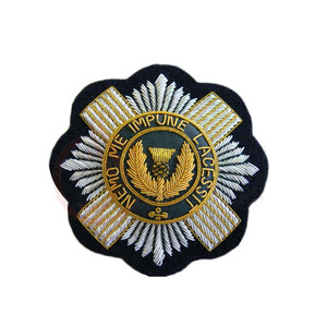 Haute Qualité Main Bullion Nouveau Style Broderie À La Main Badges Blazer Badges Brodé Patches - Product Image 6