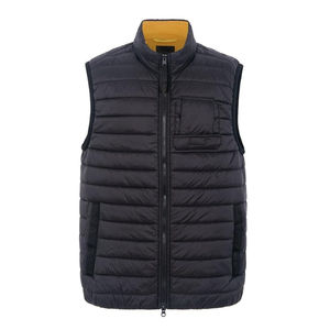 Best Price Polyester Made Men Puffer <b>Vest</b> Plain Dyed High Quality Waterproof Comfortable Fabric Solid Color Puffer <b>Vest</b> - Product Image 1