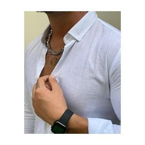 Camicia di lino da uomo