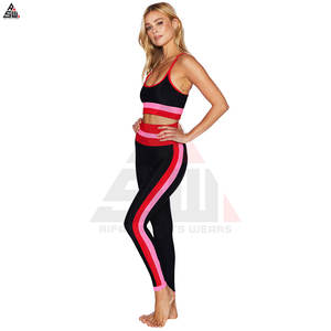 Conjunto de Yoga para Mujer, Talla Grande, Cintura Alta, Levanta Glúteos, Diseño de Malla Transpirable, con Efecto Push-Up - Product Image 5