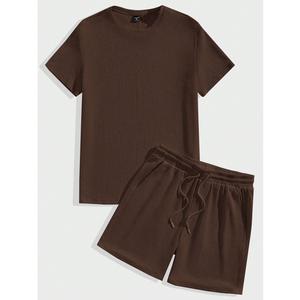 Ensembles d'été pour enfants en coton, t-shirt et short de plage personnalisés avec logo pour garçon et fille, vêtements pour enfants, ensembles de t-shirts pour enfants provenant d'un fournisseur BD - Product Image 4