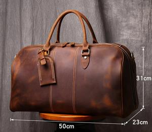 Vacances de loisirs Borsa Da Viaggio joli sac de voyage en cuir sac de voyage en cuir sac de week-end - Product Image 4