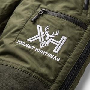 Pantalon de chasse isolé et imperméable avec fermetures éclair aux jambes, 100g 260GSM, personnalisable OEM, vente en gros - Product Image 4
