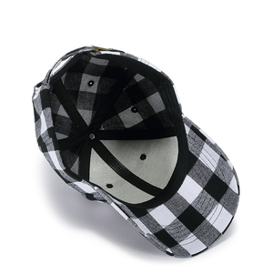 Gorra de béisbol ajustable con bordado 3D clásico Premium, gorra protectora de cabeza de algodón OEM hecha a medida, la última venta al por mayor para hombres - Product Image 3
