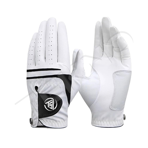 Gants de golf d'usine prix du fabricant en cuir premium personnalisé excellente prise en main super doux respirant durable hommes gant de golf - Product Image 5