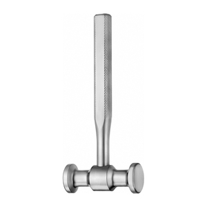 Mazo dental personalizado 184mm 458G cabeza de goma de acero inoxidable 30mm implante óseo martillo de cirugía plástica mejor calidad - Product Image 3