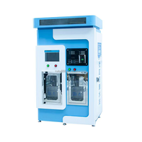 Distributeur d'eau en libre-service de 5 gallons, machine commerciale de remplissage de bouteilles d'eau potable purifiée par osmose inverse, kiosque