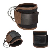 Sangles de cheville en nylon personnalisables GAF pour la musculation en salle de sport, robustes et durables, avec fonction antidérapante et protection des jambes