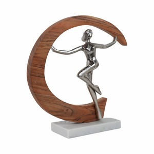 Objeto de mesa de escultura de alta calidad de moda Premium, pieza de declaración creativa para estante de escritorio de oficina o mesa - Product Image 4