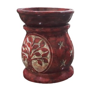 Premium Top Produit Qualité Conception À La Main Stéatite Arôme Brûleur À Huile Et Diffuseur Forme Ronde Utilisation Pour Parfum Lampe Décorations - Product Image 1