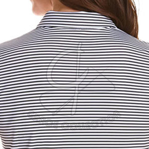 Camisetas de polo con botones sostenibles para mujer para ropa de calle de verano, parches personalizados, patrón sólido hecho en Pakistán - Product Image 5