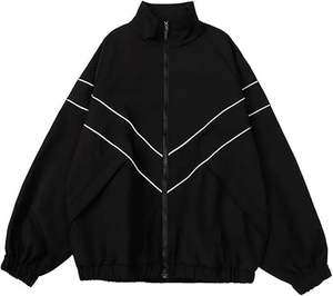 Custom <b>Mens</b> Abstract Quilted <b>Black</b> Puffer Jacket Plus Size <b>Men's</b> Down <b>Coat</b> Outdoor Windproof Jacket Casual Clothes Zipper <b>Coats</b> - Product Image 2