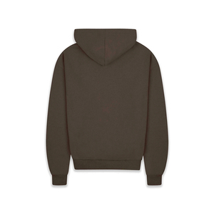 Sweat-shirts à capuche en coton lourd pour hommes de haute qualité, logo personnalisé OEM, tissu éponge, épaules tombantes, strass, écologique - Product Image 3