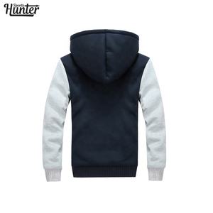 เสื้อฮู้ดกันหนาวผ้าฝ้าย100% สำหรับผู้ชายเสื้อมีฮู้ดผ้าฟลีซโอเวอร์ไซส์กำหนดโลโก้ได้เอง - Product Image 4